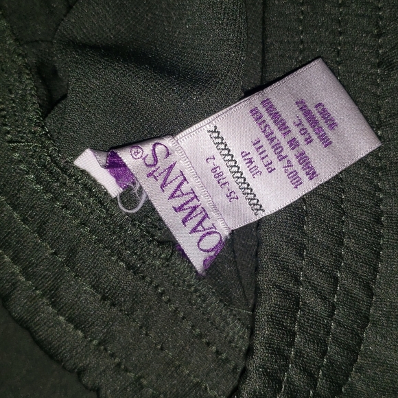 Roaman's Green Pant Woman Size 30WP - Picture 6 of 6